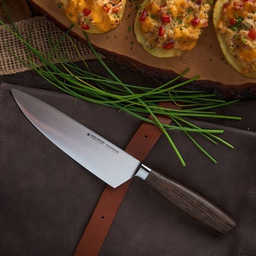 Нож шеф - повара 18 см Felix SIZE S Smoked Oak Colltction, дуб дымчатый.