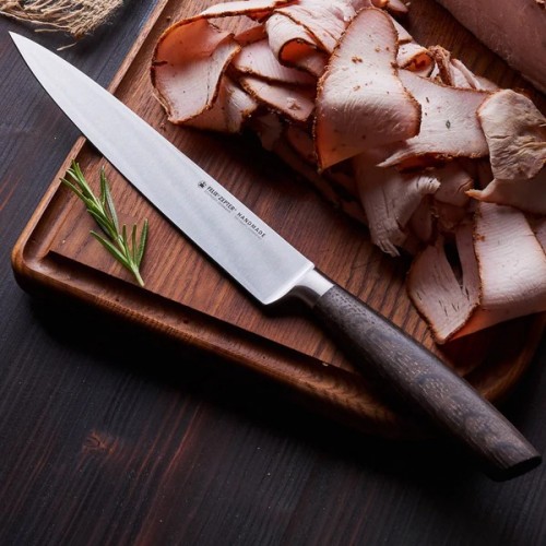 Нож для разделки мяса 21 см Felix SIZE S Smoked Oak Collection, дуб дымчатый.