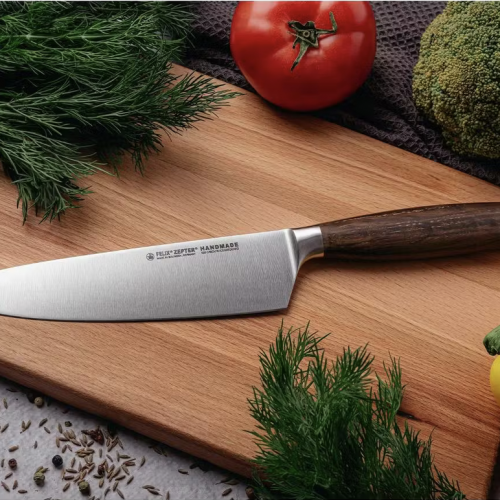 Нож шеф - повара 18 см Felix SIZE S Smoked Oak Colltction, дуб дымчатый.