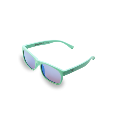 Очки THE Kids Glasses Tesla HyperLight, зеркальные, бирюзовые.