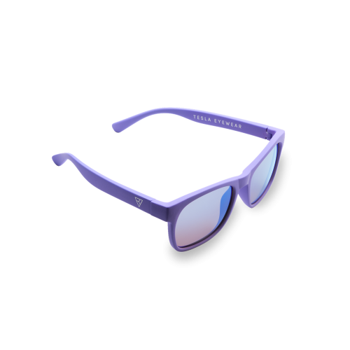 Очки THE Kids Glasses Tesla HyperLight, зеркальные, фиолетовые.